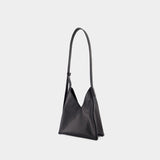 Japanese 6 S Soft Shoulder Bag - MM6 Maison Margiela - Leather - Black