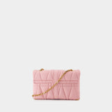 Kleio Mini Shoulder Bag - Versace - Leather - Pink