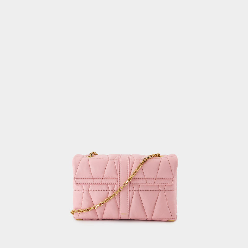 Kleio Mini Shoulder Bag - Versace - Leather - Pink