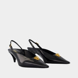 T.55 Pumps - Versace - Leather - Black