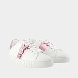 Trainers - Versace - Synthetic - Pink