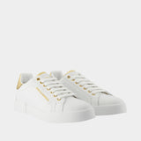 Bassa Sneakers - Dolce&Gabbana - Leather - White