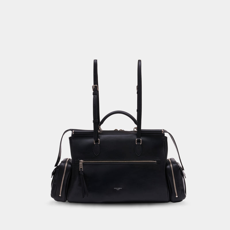 Borsaspalla Tracolla Travel Bag - Dolce&Gabbana - Leather - Black
