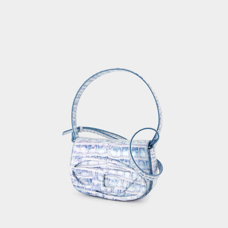 1DR Shoulder Bag - DIESEL - Leather - Blue