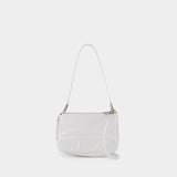1DR Twin Shoulder Bag - DIESEL - Leather - White
