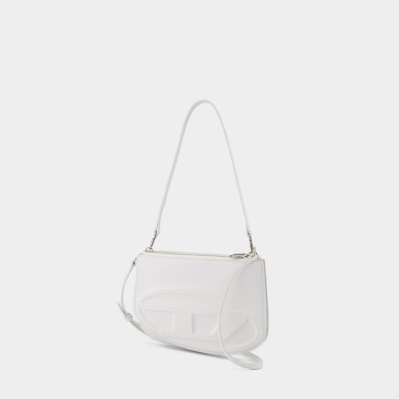 1DR Twin Shoulder Bag - DIESEL - Leather - White