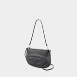 1DR Twin Shoulder Bag - DIESEL - Leather - Black