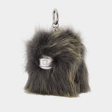 Monster Charm - DIESEL - Faux Fur - Grey