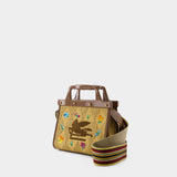 Love Trotter Bag - Etro - Leather - Brown