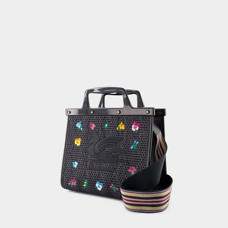 Love Trotter Bag - Etro - Leather - Black