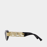 0ve4501 Sunglasses - Versace - Acetate - Black