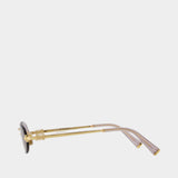 0mu A54s Sunglasses - Miu Miu - Acetate - Gold