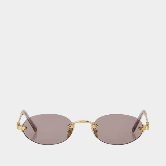0mu A54s Sunglasses - Miu Miu - Acetate - Gold