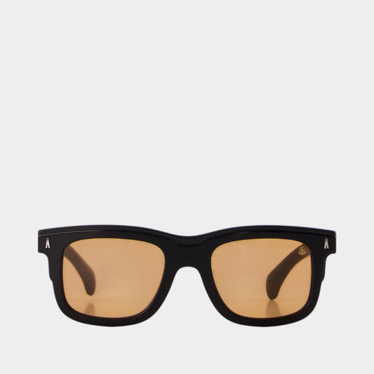 Claro Sunglasses - Moncler - Acetate - Black