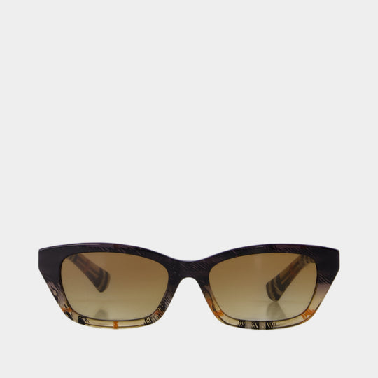0be4488 Sunglasses - Burberry - Acetate - Brown