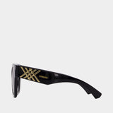 0be4489u Sunglasses - Burberry - Acetate - Black