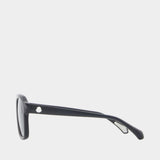 Vantos Sunglasses - Moncler - Acetate - Black