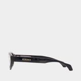 0ve4512d Sunglasses - Versace - Acetate - Black