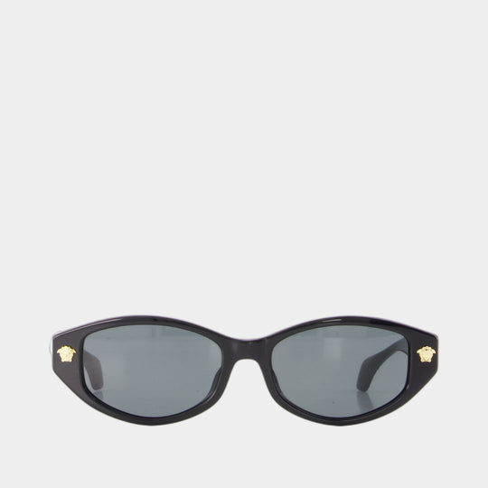 0ve4512d Sunglasses - Versace - Acetate - Black