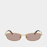 0pr D51s Sunglasses - Prada - Acetate - Gold