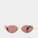 0ve2301 Sunglasses - Versace - Acetate - Gold