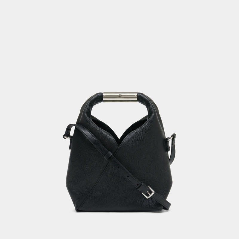 Japanese Small Crossbody - MM6 Maison Margiela - Leather - Black