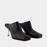 Sandals - MM6 Maison Margiela - Leather - Black
