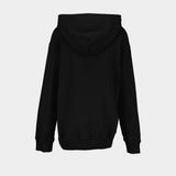 Sweatshirt - MM6 Maison Margiela - Cotton - Black