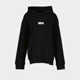 Sweatshirt - MM6 Maison Margiela - Cotton - Black
