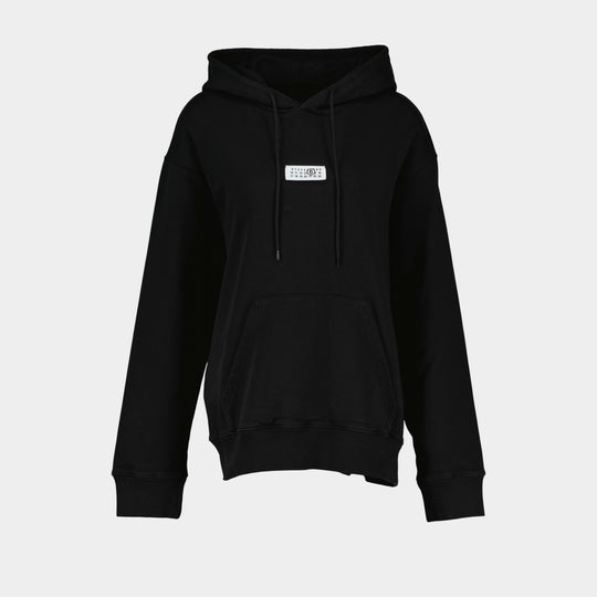 Sweatshirt - MM6 Maison Margiela - Cotton - Black