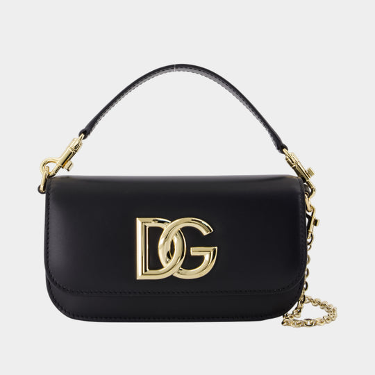 3.5 Wallet On Chain - Dolce&Gabbana - Leather - Black