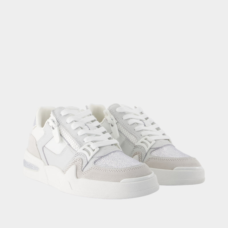 Gz Ghost Sneakers - Giuseppe Zanotti - Leather - White