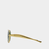 Bv1305s Sunglasses - Bottega Veneta - Metal - Gold