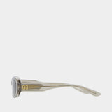 Bb0510s Sunglasses - Balenciaga - Acetate - Green