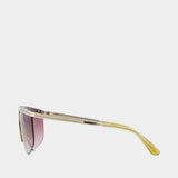 Ch0415s Sunglasses - Chloé - Metal - Gold