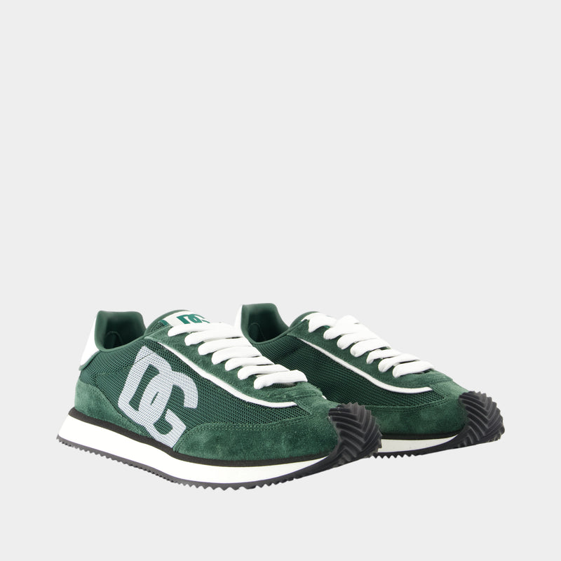 Cushion Sneakers - Dolce&Gabbana - Leather - Green