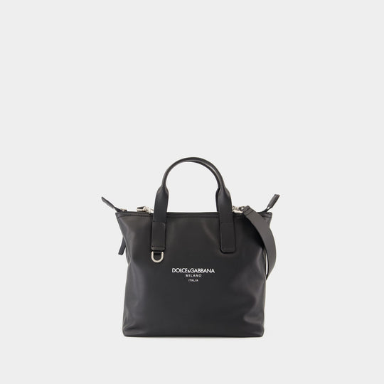 Amado Tote Bag - Dolce&Gabbana - Leather - Black