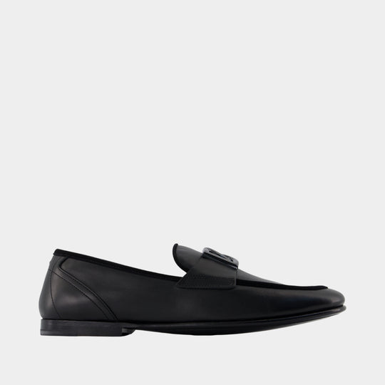 Erice Derbies - Dolce&Gabbana - Leather - Black