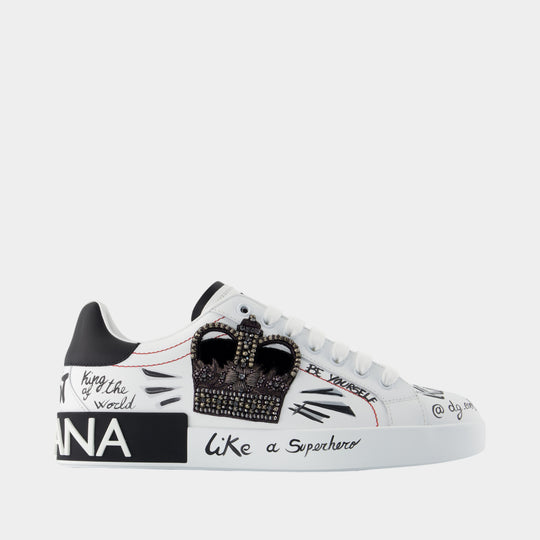 Bassa Sneakers - Dolce&Gabbana - Leather - Multicolor