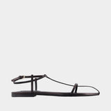 Sandals - Jil Sander - Leather - Black