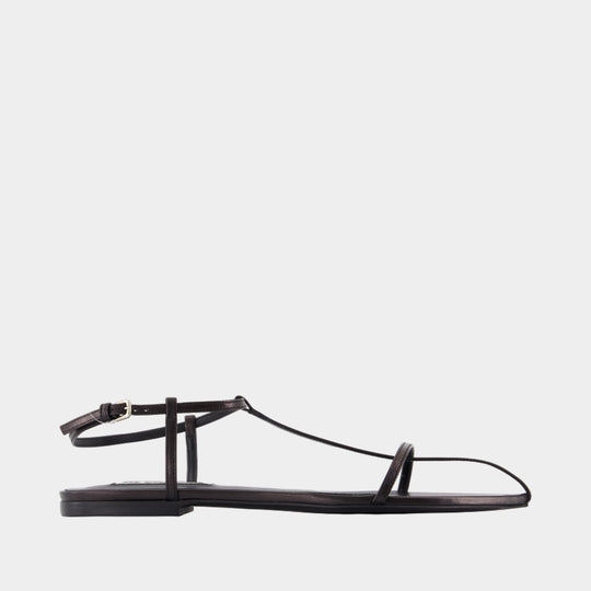 Sandals - Jil Sander - Leather - Black