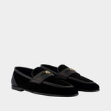 Pantofola Slippers - Dolce&Gabbana - Leather - Black