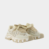 Bassa Pizzo Sneakers - Dolce&Gabbana - Synthetic - White