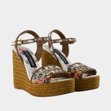Zeppa Pumps - Dolce&Gabbana - Leather - Multicolor
