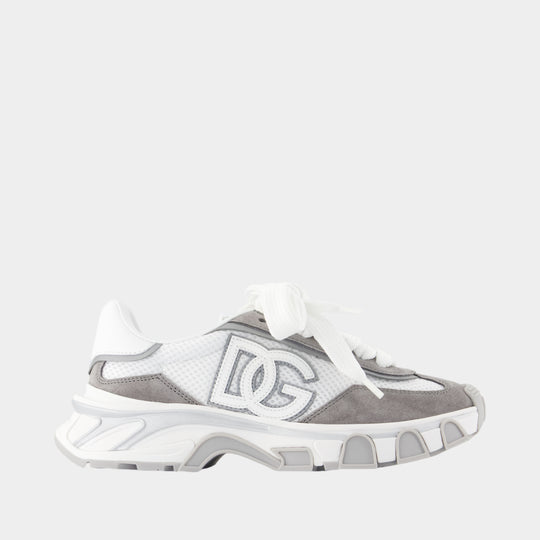 Bassa Rete trainers - Dolce&Gabbana; - Leather - Grey