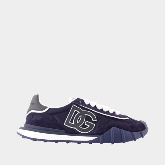 Dg Athletic Sneakers - Dolce&Gabbana - Leather - Blue
