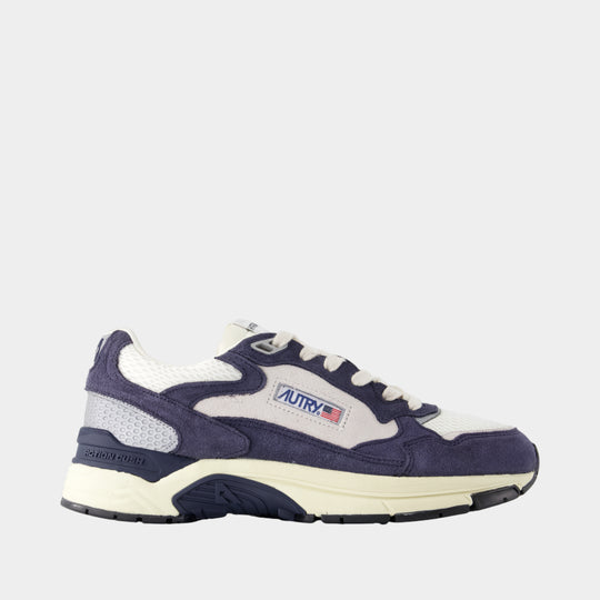 Hyperway Low Sneakers - Autry - Leather - Blue