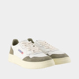 Medalist Low Sneakers - Autry - Leather - White