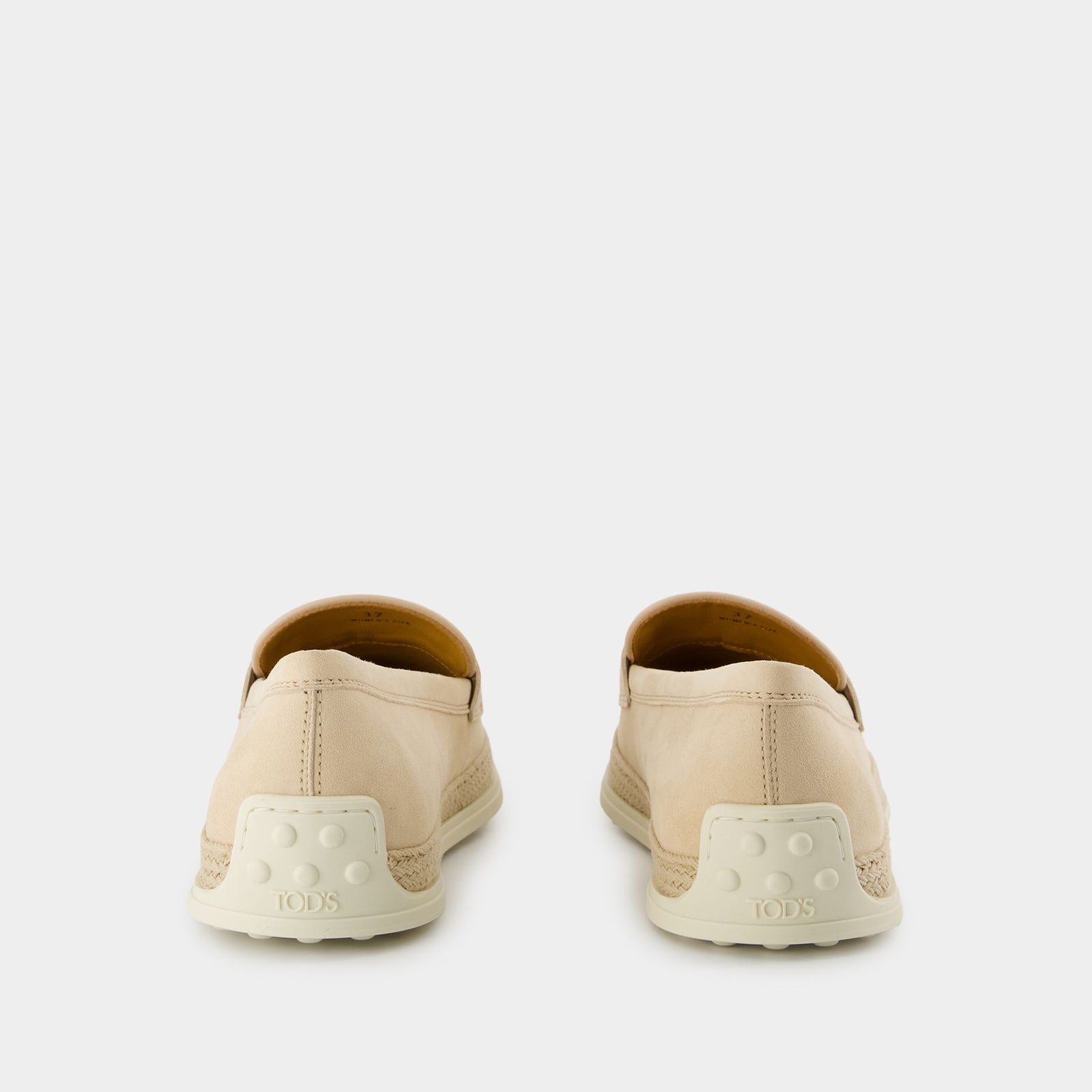NWT Tod\'s beige, brown and creme loafer shoes Tod main image 4