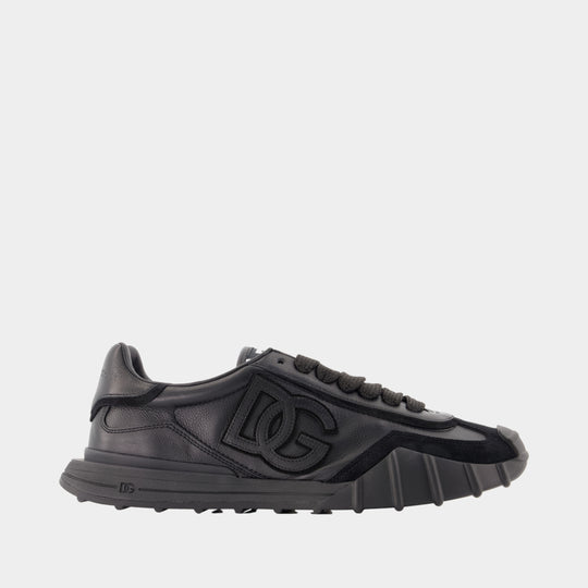 Dg Athletic Sneakers - Dolce&Gabbana - Leather - Black